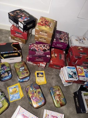 10KG HUGE Pokémon / One Piece / Dragon Ball Card Bulk Lot   Rare + Common Cards