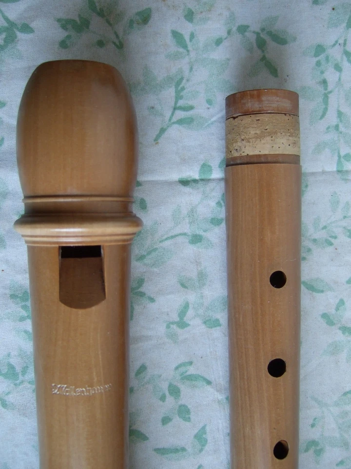 Mollenhauer Dolce II (Denner) Tenorblockflöte, gebogener Windkanal, neuwertig - Bild 3 von 4