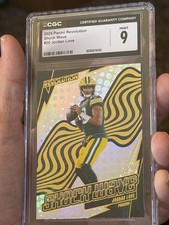 CGC Mint : 2025 Panini Revolution Shock Wave Jordan Love