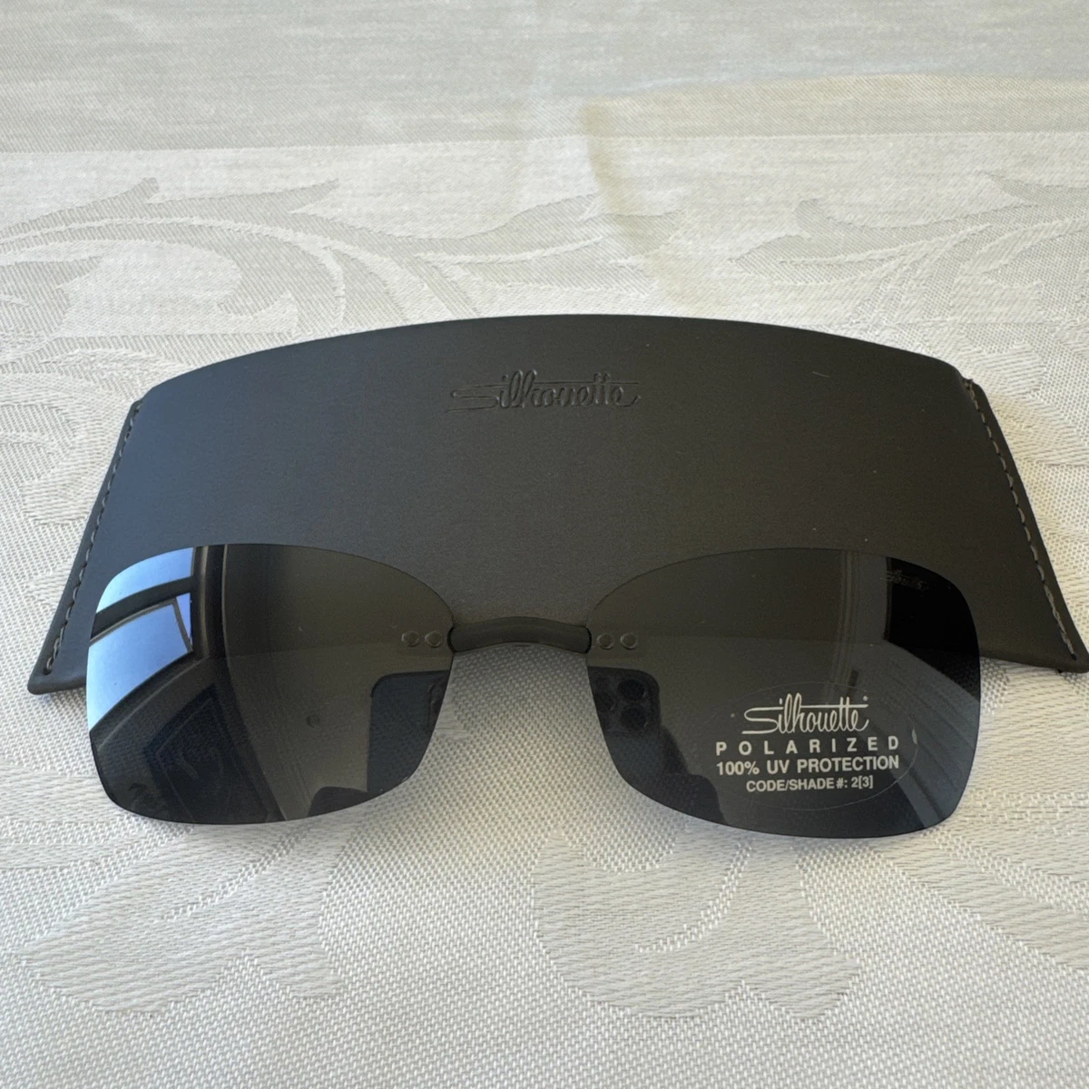 SILHOUETTE Sonnenbrille SPX M 3176 60 6118 Wrap Black Silver Sun Sport Austria Silhouette Men main image 4