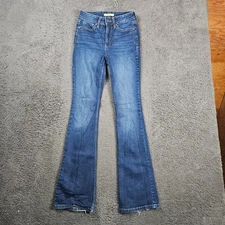 SHYANNE Celeste High Rise Bootcut Jeans Womens 26W x 34L Blue Denim