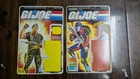 1985 Gi Joe 3.75 Cobra Viper, Flint Warrent Officer Full Cardback Uncut Filecard