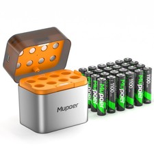 Rechargeable AAA Batteries with Box 24 Pack,Battery Box for AA/AAA Rechargeab... 2.27 per gallon