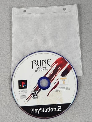 Rune: Viking Warlord (PS2) - DISC ONLY - Free Shipping Tested Working 