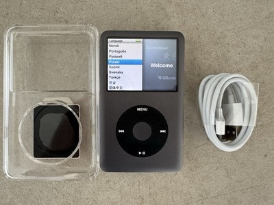 きれいなiPod Classic 7世代 160GB MC297J新品バッテリー Apple iPod classic 7th Generation 160GB MC297J/A New Battery #562