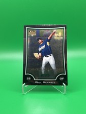 Will Venable 2009 Bowman Chrome RC #25 San Diego Padres Rookie Card. rookie card picture