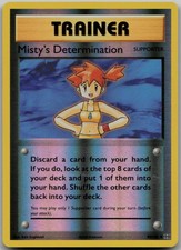 Misty's Determination Reverse Holo 80/108 U XY - Evolutions LP Pokemon Card