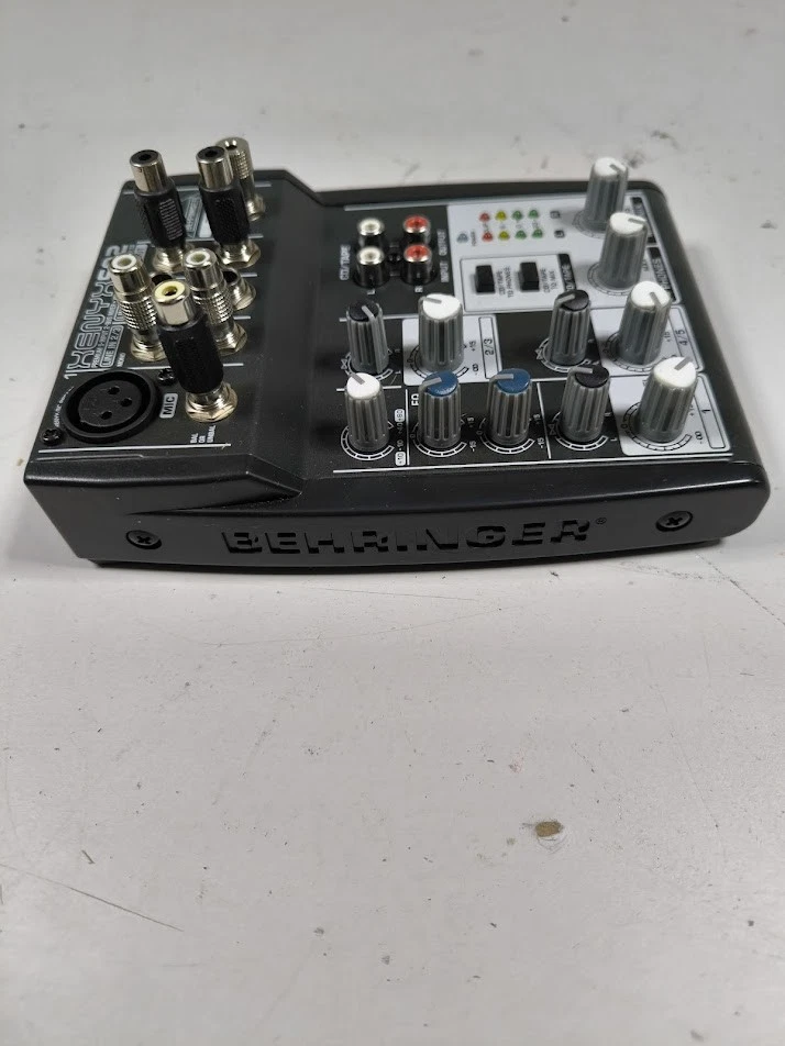 Behringer XENYX 502 Mixer - Used, Untested Buttons, Cosmetic Wear - Image 2 of 4