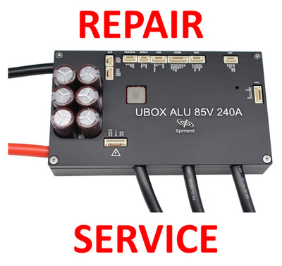 Ubox Aluminum controller 85V 240A  VESC Repair Service