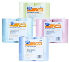 J Cloth Type Multi Cloths On a Roll x 6 Rolls or 2 rolls each pack x 500 Sheets