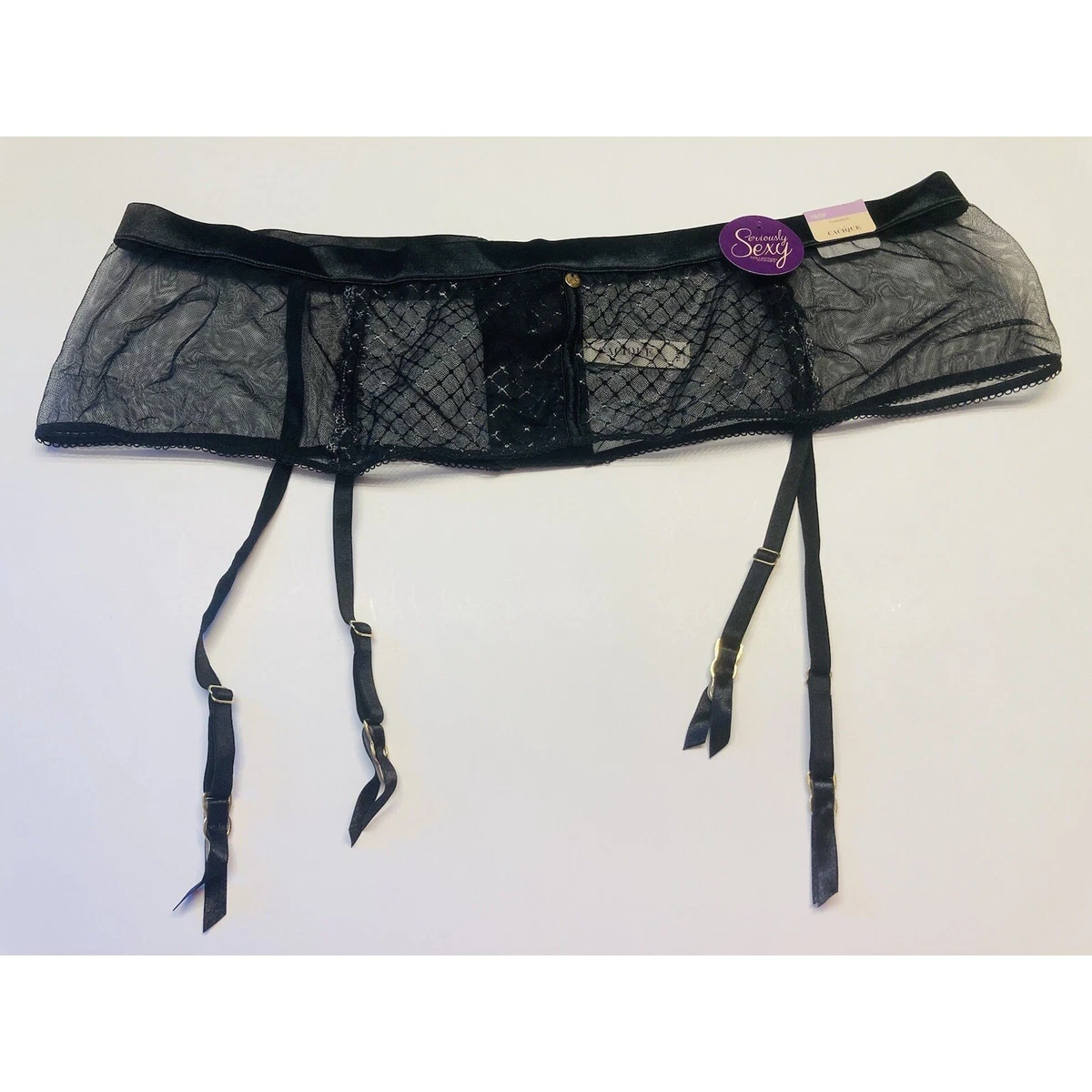 Cacique Black Garter Belts for Women | eBay Cacique Black Garter Belts for Women | eBay