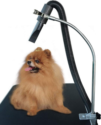 Adjustable Stainless Steel Dog Grooming Table Dryer Stand with Clamp