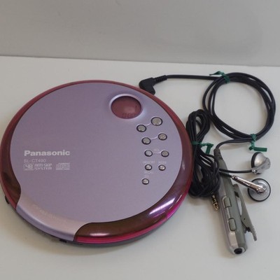超貴重品！新品未使用品！Panasonic SL-CT490-A 🎧 Vintage Panasonic SL-CT490 Portable Disc Player | eBay