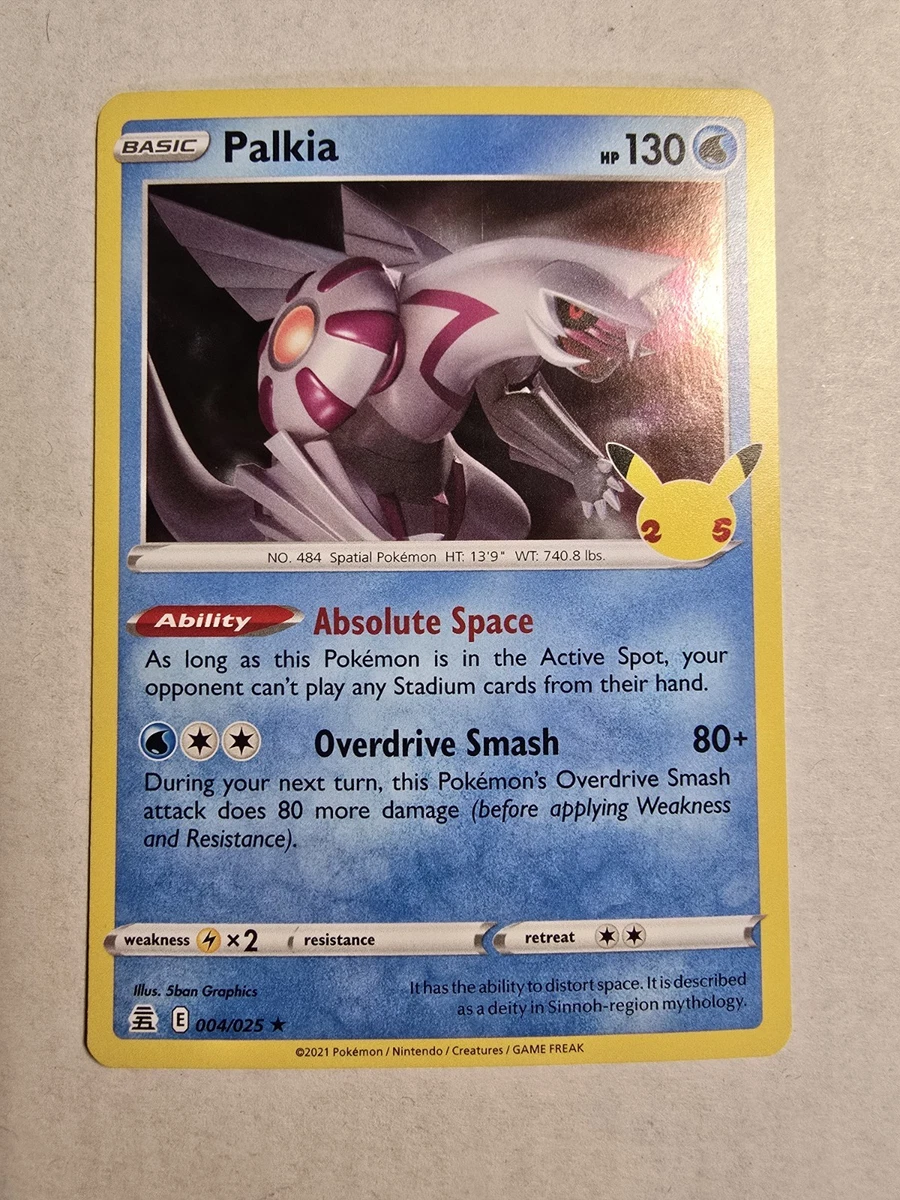 PSA10 わるいサンダース 25th Anniversary 004/025 Palkia 004/025