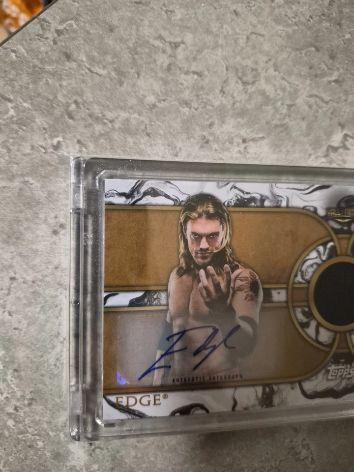 2018 Topps WWE Legends Edge Auto Autograph Shirt Relic  - Image 2 of 4
