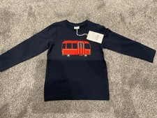 Polarn O. Pyret Navy Long Sleeve Boys Top Age 2-3 Years