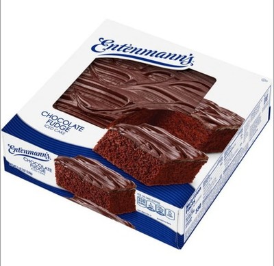 Entenmann's Chocolate Fudge Iced Cake Box 19 oz Box