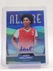 ADEN HOLLOWAY 2025-26 UPPER DECK ALLURE SE TILE AUTOGRAPH /25 #94 Q2550