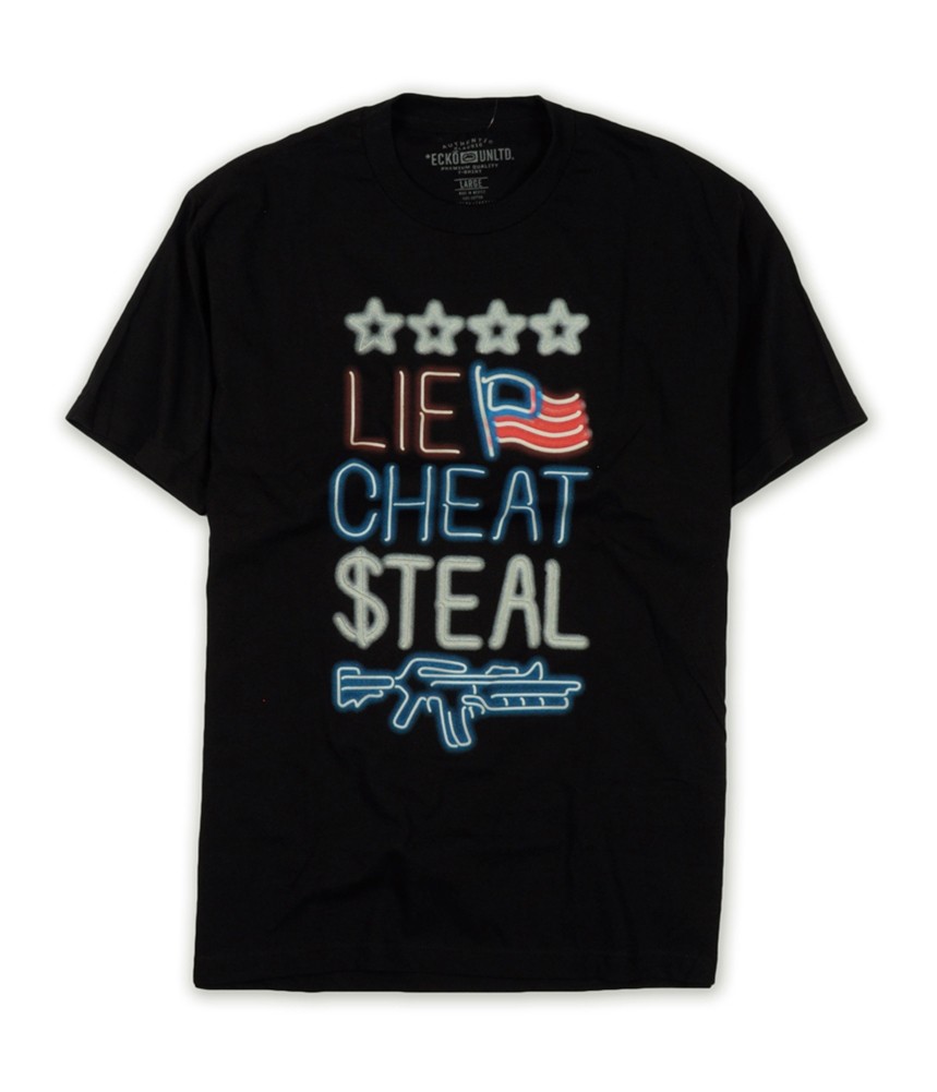 Ecko Unltd Mens Scheme Gleam Graphic T-Shirt 4090₽