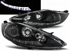 Kit fari a led neri per Ford Fiesta MK7 08.2008-09.2012
