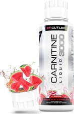 Cutler Nutrition Liquid L-Carnitine Fat Burner Supplement w/Acetyl L-Carnitine