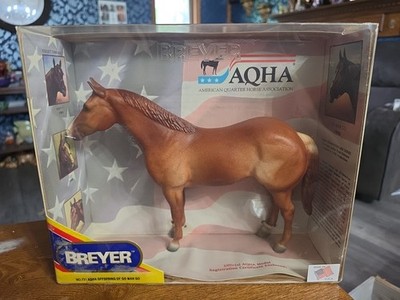 Breyer AQHA Offspring of Go Man Go Horse Figure 1990 Reeves Item No. 721 