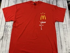 NEW McDonalds T Shirt Sz XL Travis Scott Cactus Jack 006