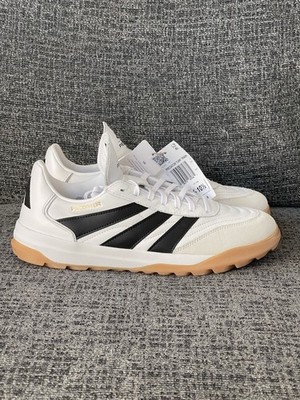 Adidas Predator Turf Trainer Leather Soccer Cleats Men's Size 9.5 White IH5076