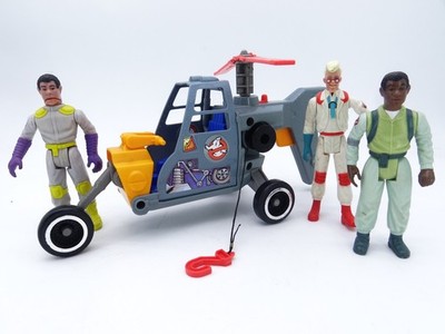 Ecto 2 Helikopter Ghostbusters Vintage Spielzeug Action Figuren Set Kenner 1986