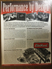 8893 Advertisement Edelbrock Parts Performance By Design Aluminum Heads Pumps 8893 Advertisement Edelbrock Parts Performance By Design Aluminum Heads Pumps