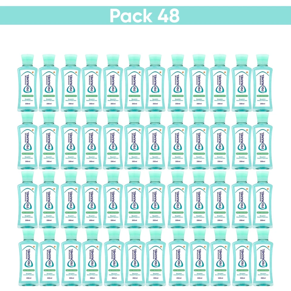 Enjuague bucal Sensodyne Pronamel 250 ml x48 | Cuidado del esmalte | Stock al por mayor Foto 2 de 4