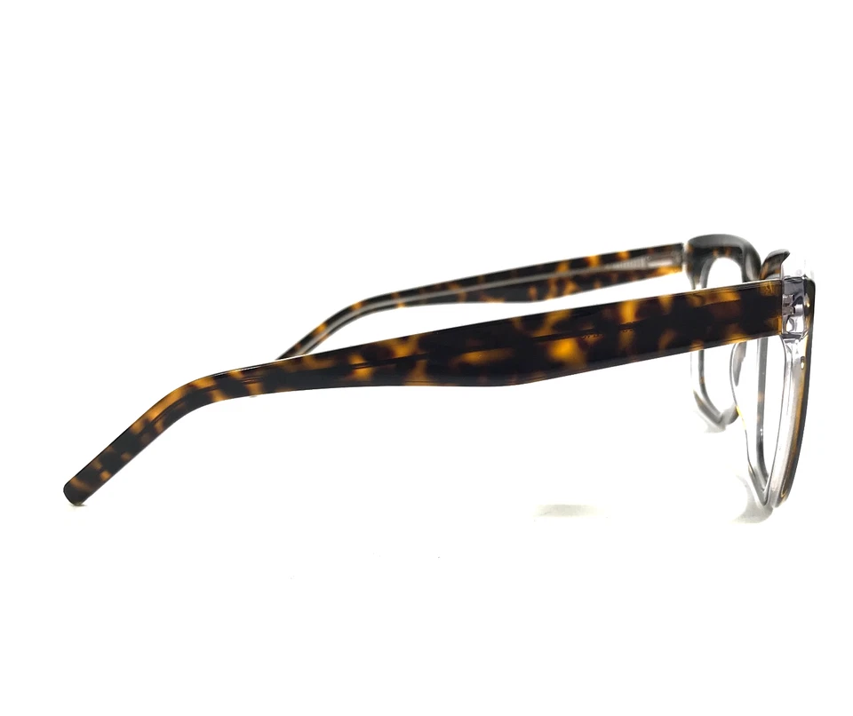 Monturas de gafas Vera Wang V708 A Tortuga en borde completo cuadrado transparente 53-16-140 Foto 4 de 4