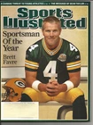 Sports Illustrated Dec 10 2007 Brett Favre Green Bay Packers Sportsman Covr VG+