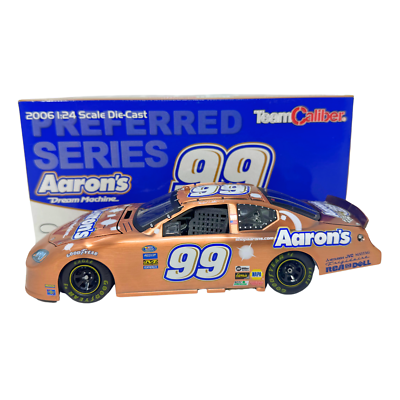 Team Caliber Preferred #99 Michael Waltrip Aaron's Copper 2006 1