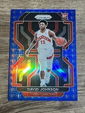 2021-22 Panini Prizm NBA 75th Anniversary David Johnson RC Toronto Raptors #278