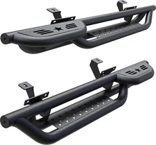 Running Boards for 2018-2025 Jeep Wrangler JL 2 Door Side Steps Rails Nerf Bar
