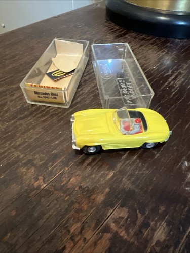 Aurora 1960 Mercedes Benz Model Motoring HO Slot Car & Original Case Untested