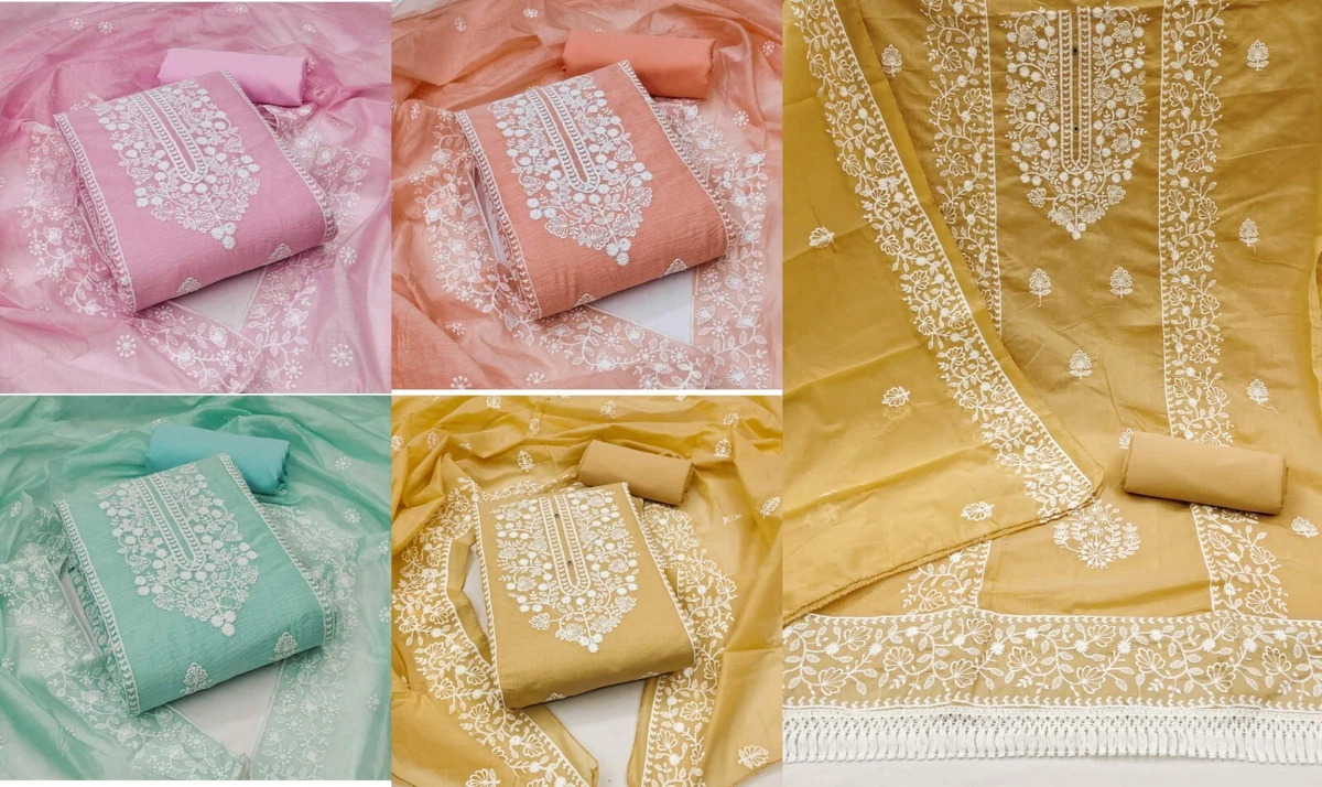 Ebay unstitched hotsell salwar kameez