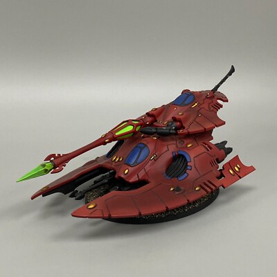 ELDAR FIRE PRISM TANK PAINTED & BASED AELDARI CRAFTWORLDS WARHAMMER 40,000 40K