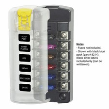 Blue Sea 5035 ST Blade Fuse Block 6 Independe...