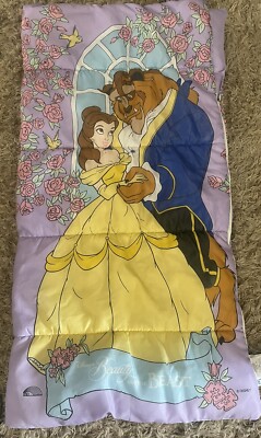 Vintage 1990s Disney Beauty and the Beast Kids Children's Sleeping