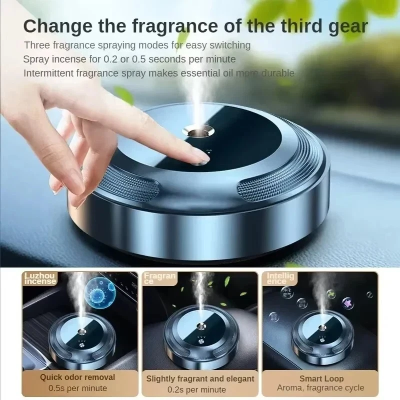 Humidifier Diffuser Air Aroma Mist Car Purifier Mini USB Essential Oil Odor USB - Image 4 of 4