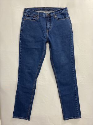 old navy Athletic fit Jeans mens 33x32 stretch flex Blue Denim