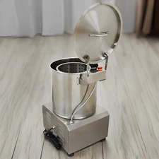 Vegetable Dewatering Machine Vegetable Dehydrator Adjustable Speed 2.5-6kg/Each