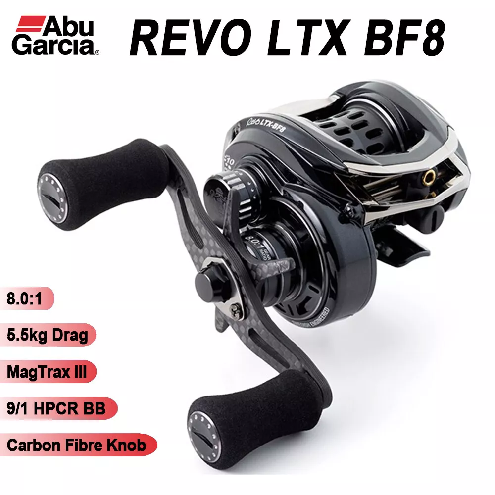 Abu Garcia LTX BF8 Fishing Baitcasting Reel Ultralight Saltwater Fishing  Reel