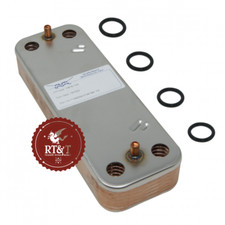 Scambiatore Sanitario per Junkers Ceraclass ZW 24 Euroline ZW 23 Euroline ZW 24