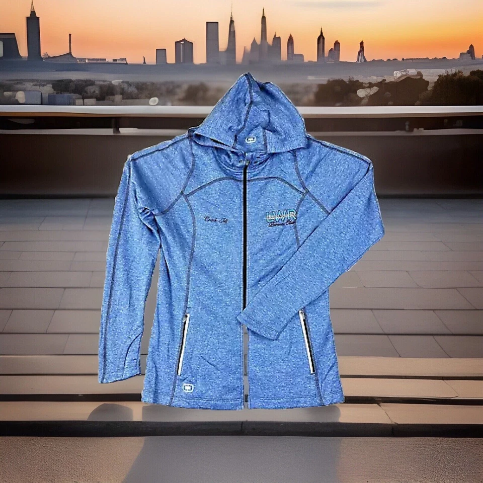 Suéter OGIO Endurance Para Mujer M Eléctrico Azul Pursuit Sudadera con Capucha LWR Gimnasia Foto 3 de 4