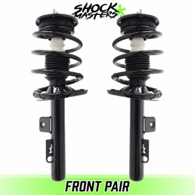 Front Pair Complete Strut Coil Springs for 2005-2007 Ford Five Hundred FWD
