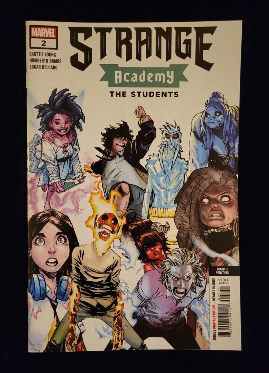 STRANGE ACADEMY #2 Humberto Ramos 4th Printing Marvel Comics - NM