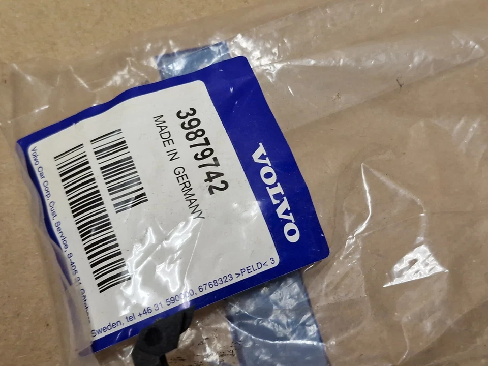 Manija de puerta trasera izquierda Volvo V50 S40 C70 39879742 genuina NUEVA OEM Foto 2 de 4